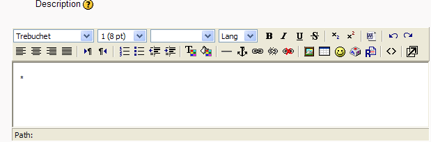 Profile Description box